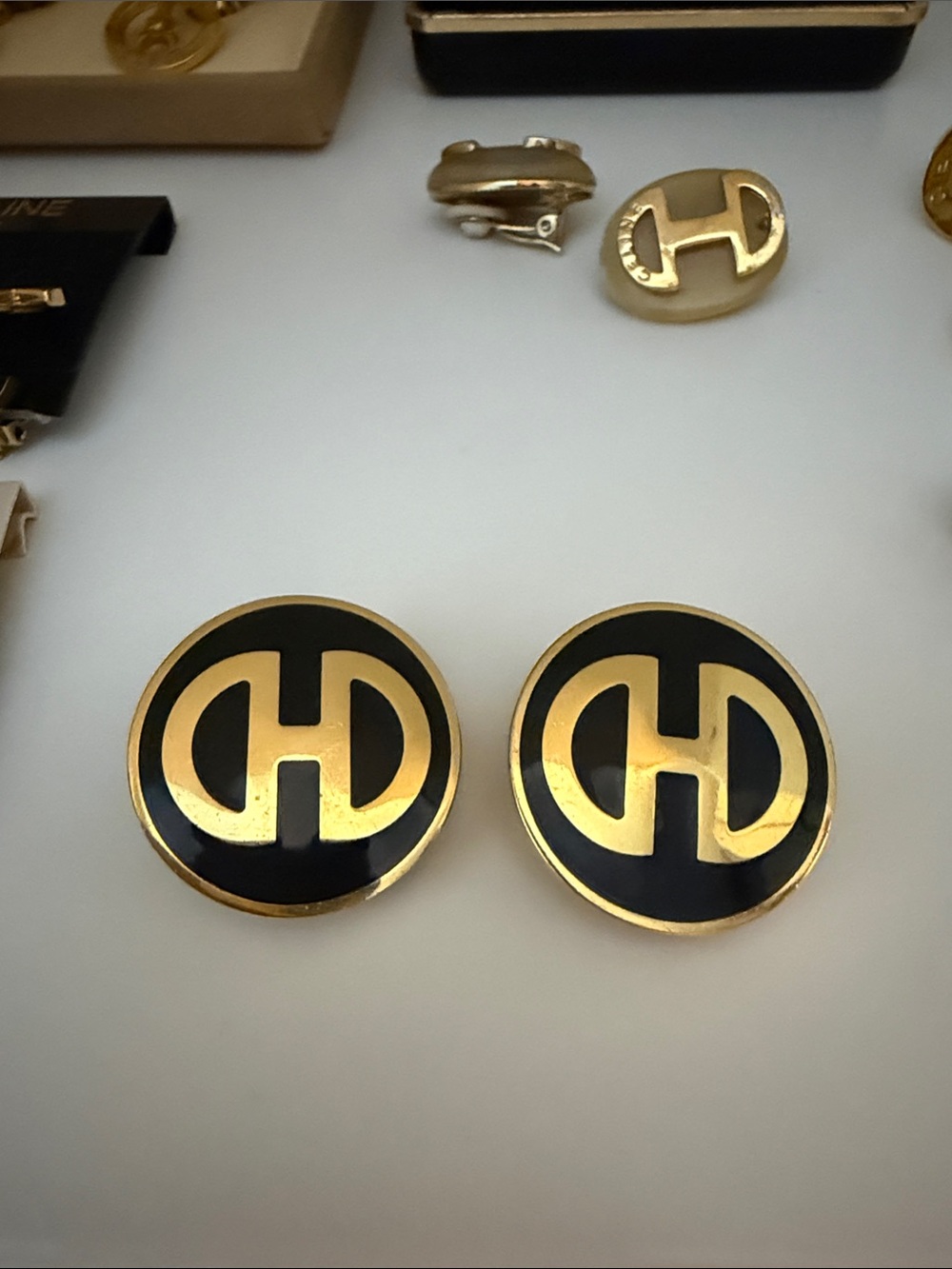 Celine Clip on Earrings